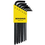 Bondhus 10945 ProGuard HEX 5/64-3/16 Set dugih inčnih imbus ključeva sa kugličnom glavom 7 kom ( 10945 ) | ePonuda.com