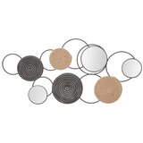 Mauro Ferretti Metalni zidni ukras 106,5x52 cm Triby - Cijene
