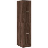 vidaXL Lekarniška omara rjavi hrast 30x41x144,5 cm inženirski les | Shoptok.si
