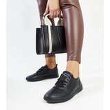 Gemre Black eco-leather sneakers Yusra | ePonuda.com