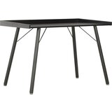 vidaXL Pisalna miza črna 90x50x79 cm, (20608951) | Shoptok.si