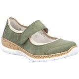 Rieker Balerinke N42B0 Zelena | Shoptok.si