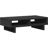  Stalak za monitor crni 50 x 27 x 15 cm od konstruiranog drva | shoptok.hr