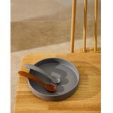 Kave Home Svetlo modre/oranžne plastične/silikonske otroške žličke v kompletu 2 ks Lili – | Shoptok.si