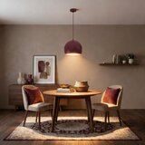  Luster na sajli SOOL 1xE27/15W/230V prečnik 27 cm bordo | Eponuda.com