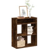  Ormar za knjige dimljeni hrast 66x31x80 cm konstruirano drvo | shoptok.hr