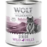 Wolf of Wilderness Ekonomično pakiranje: Senior 24 x 800 g - Wild Hills - pačetina i teletina Cijene