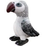 Plišana igračka Papiga 20 cm - siva | Shoptok.si