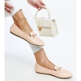 Gemre Beige loafers with decorative buckle Paddy | shoptok.hr