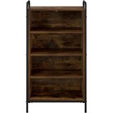  Ormar za cipele 51 x 36 5 x 93 cm Konstruirano drvo - Dimljeni hrast 51 x 36 5 x 93 cm 4 police bez vrata | shoptok.hr