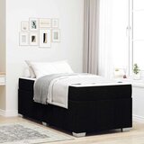 Krevetna konstrukcija Crna 100 x 200 cm tkanina | shoptok.hr