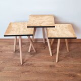 Hanah home 3Shp254 - beige beige nesting table (3 pieces) | ePonuda.com