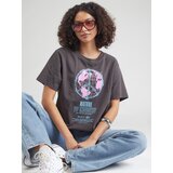 Rvca Majica 'GLOBAL' svetlo modra / temno siva / svetlo roza | Shoptok.si