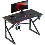 1.7 RGB crni igraći stol 120 cm