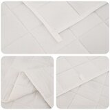  Težak pokrivač Bijela 200 x 230 cm 9 kg 100% Pamuk 205T | shoptok.hr