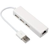 Optimus USB 2.0 Hub adapter (3x USB 2.0, LAN RJ45) | shoptok.hr
