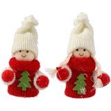 Junior Crafty NY, novogodišnji ukras, vilenjak,beli, 70mm, 2K | Eponuda.com