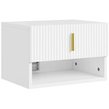 SoBuy Stenska nočna omarica s predalom Bela 40x30x26cm FBT176-E-W, (5000243405) Cene