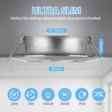 CLOKSH 67–75 mm ultra ploski zatemnljiv vgradni led reflektor odprta embalaža | Shoptok.si