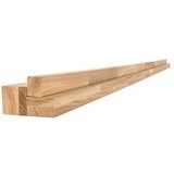  Letev za regal (Hrast, 2.500 x 38 x 32 mm) | Shoptok.si