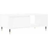  Stolić za kavu bijeli 90 x 50 x 36,5 cm od konstruiranog drva Bijela | shoptok.hr