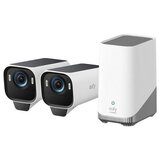 Eufy komplet 2 nadzornih kamer in bazne postaje SoloCam S220, 2K, solarna, E8134328 Cene