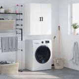 vidaXL Stenska omarica bela 69,5x34x90 cm | Shoptok.si