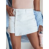 DStreet SUMERLUXE Women's Shorts White | shoptok.hr