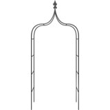  Vrtni lukovi 2 kom crni 120 x 38 x 260 cm čelični | Eponuda.ba