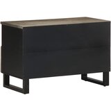  TV ormarić crni 70 x 33 x 46 cm od masivnog drva manga Crna | shoptok.hr