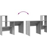  Stol Sivi hrast sonoma 131.5 x 50 x 106.5 cm Konstruirano drvo | shoptok.hr