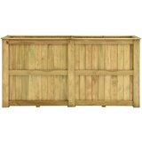 Furnova Dvignjeno cvetlično korito 196x50x100 cm impregnirana borovina, (21921053) | Shoptok.si