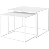 Blomus Bele kovinske mizice v kompletu 2 ks 50x60 cm Fera – Cene