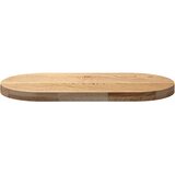 Stolna ploča 80x40x4 cm od ovalna masivna hrastovina | shoptok.hr