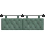  Držeće uzglavlje Zidne Morska zelena 130 x 55 x 7 cm Baršun - zelena boja mora 120 cm bez LED | shoptok.hr