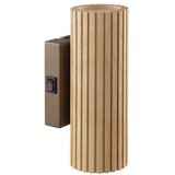 Brilliant zidno svetlo lakewood 2xGU10/10W/230V braon Slike
