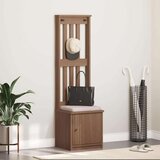 vidaXL Drvo za dvoranu SANDENS 45x40x159,5 cm puno drvo bor | shoptok.hr