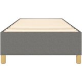 Okvir za krevet s oprugom tamnosivi 80x200 cm od tkanine | Eponuda.com