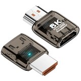 INF 8K UHD HDMI 2.1 ženski na moški adapter pravilen - paket 3 Black, (5000327377) Cene
