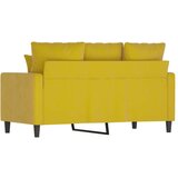  Dvosjed žuti 120 cm baršunasti | shoptok.hr