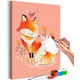  Slika za samostalno slikanje - Fox and Rabbit 40x60 Cijene