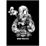 The Dudes Band Practice Unlimited Print Knjiga black | Shoptok.si
