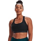 Under Armour UA Women's Armour Mid Crossback Sports Bra, Black/Jet Grey - S, (20490141) | Shoptok.si
