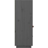  Visoka komoda siva 67 x 40 x 108 5 cm od masivne borovine | shoptok.hr