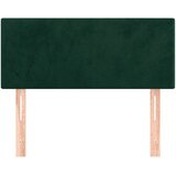  Uzglavlje tamnozeleno 90x5x78/88 cm baršunasti | shoptok.hr