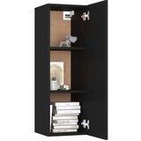  4-dijelni set TV ormarića od iverice crni | shoptok.hr