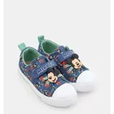 Pamučne tenisice s kožnom uloškom Mickey Mouse