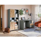 Modern Living Omara S Klasičnimi Vrati Pozzi, Zelena, Barva Hrasta | Shoptok.si