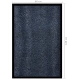  Otirač prugasti plavi 80 x 120 cm | shoptok.hr