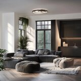  Brilagi - LED prigušiva stropna svetiljka VELO LED/52W/230V 3000/4000/6000K +daljinski upravljač | Eponuda.com